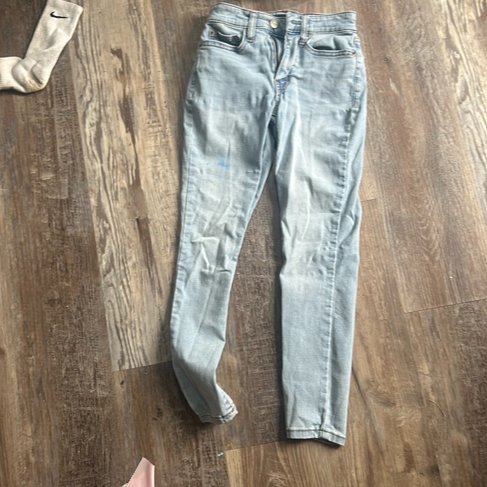Light Blue Women's Skinny Jeans
